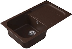 Florentina Мойка кухонная Арона 860 брауни – фотография-2