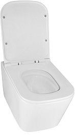 Azario Унитаз подвесной Cascad AZ-2303-A безободковый белый – фотография-6