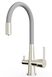 Tokito Смеситель для кухни AISAI сатин TOK-AIS-1020 – фотография-1