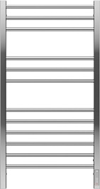 Terminus Полотенцесушитель электрический Сицилия П12 530x1000 хром – фотография-2