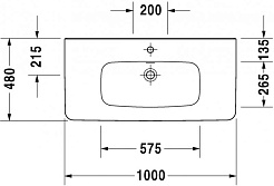 Duravit Раковина DURASTYLE 23201000001-WG – фотография-2