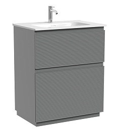 Sancos Тумба под раковину напольная Folk Floor 70 ergraut soft – фотография-1