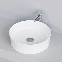 Ambassador Раковина накладная Conrad 38.2 белая – фотография-4