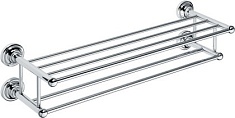 Bemeta Полка для полотенец двойная Retro chrom 144302252