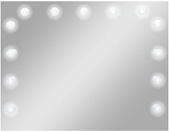 Continent Зеркало гримерное Антураж 900x700 – фотография-1