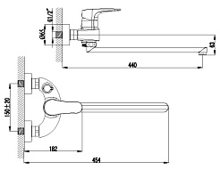 Lemark Смеситель Shift LM4317C универсальный – фотография-2