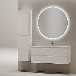 Sancos Тумба с раковиной Folk 120 bianco раковина Grace 121 CN7017 – фотография-4