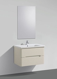 BelBagno Тумба с раковиной LUXURY/SOFT 800 Tortora Lucido, раковина SOFT – фотография-4