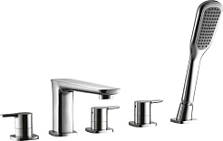 Cezares Смеситель TESORO-BVD5-01 на борт ванны – фотография-1