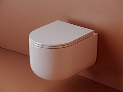 Ceramicanova Подвесной унитаз Ulma Rimless CN4006 белый – фотография-5