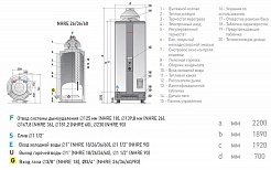 Ariston Водонагреватель накопительный газовый NHRE 60 – фотография-2