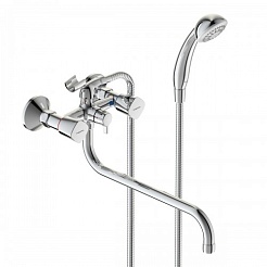 Vidima Смеситель для ванны и душа Quadro BA346AA – фотография-1