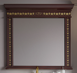 Misty Зеркало Мануэлла GOLD 120 зеркало бордовое/глянец – фотография-1