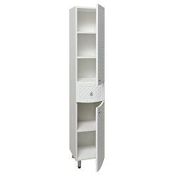 Runo Пенал для ванной Милано 30 R – фотография-3