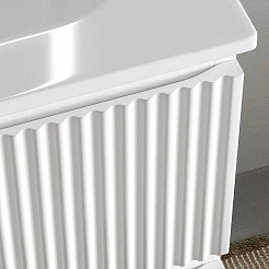 Sancos Тумба с раковиной Snob R 60 bianco раковина CN7011 – фотография-6