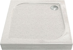 Good Door  Поддон для душа Квадро 100x100 лэйси – фотография-1