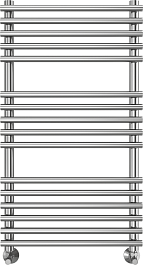 Terminus Полотенцесушитель водяной Кремона П16 500x1000 хром – фотография-1