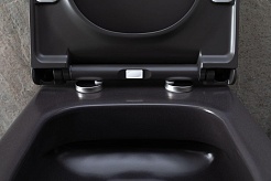 Allen Brau Чаша подвесного унитаза Priority 4.31001.AN антрацит – фотография-17