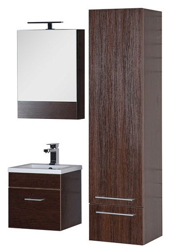 Aquanet Тумба с раковиной Нота 50 венге (159093) – фотография-6