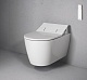 Duravit Унитаз подвесной ME by Starck 2528590000 с крышкой биде – фотография-6