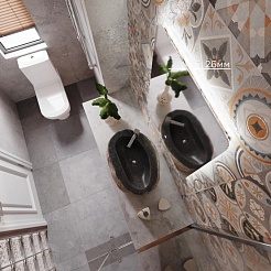 Mixline Зеркало Аккорд Алон радиус 60 – фотография-5