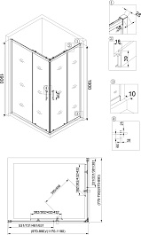 Veconi  Душевой уголок Rovigo RV-30 120x80 – фотография-3