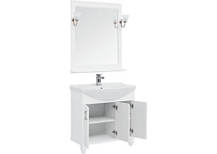 Aquanet Комплект мебели Валенса NEW 85 белый – фотография-2