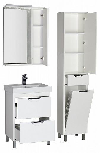 Aquanet Мебель для ванной "Гретта 60" 2 ящика  (177034) – фотография-4