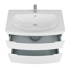 Owl 1975 Тумба с раковиной Gotland 90 2 ящика – фотография-5