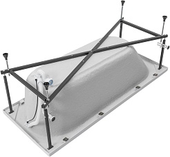 Aquanet Акриловая ванна Nexus 165x70 с каркасом – фотография-11