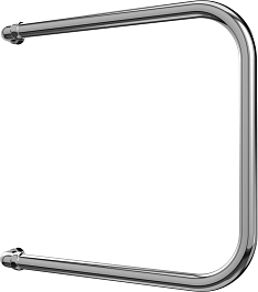Terminus Полотенцесушитель водяной П-образный 32 320x700 хром – фотография-2