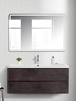 BelBagno Мебель для ванной Albano 120 подвесная Rovere Nature Grigio