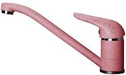 Granfest Смеситель для кухни GF 2124 розовый – фотография-1