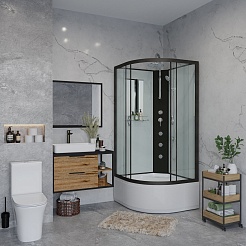 Niagara Душевая кабина Classic NG-6708-14BKTG – фотография-3