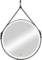 Viant Зеркало Лофт 65x65 черное