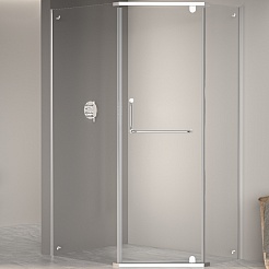 RGW Душевой уголок Passage PA-091 120x100 профиль хром стекло прозрачное – фотография-1