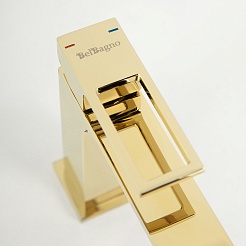 BelBagno Смеситель для раковины Luce LUC-LVM-ORO золото – фотография-3
