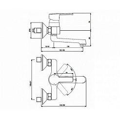 Vidima Смеситель UNO BA250AA для раковины – фотография-2