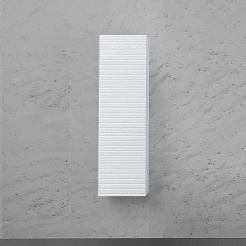 Jorno Шкаф пенал Stone 120 подвесной белый Stn.04.120/P/W/JR – фотография-2