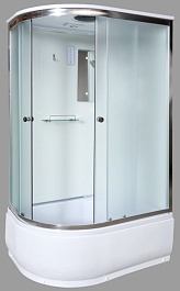 DTO Душевая кабина D120S R с электрикой – фотография-1