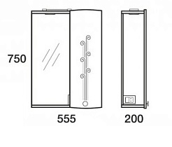 Merkana Мебель для ванной комнаты Авила 60 – фотография-6