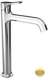 Cezares Смеситель для раковины FUSION-LSM1-A-OIS Oro inglese spazzolato – фотография-1