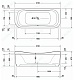 Duravit Акриловая ванна "Esplanade" 700290 – картинка-6