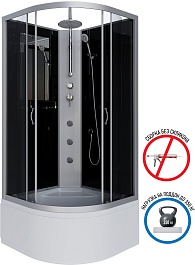 Niagara Душевая кабина Classic NG-2507-14BKTG – фотография-1