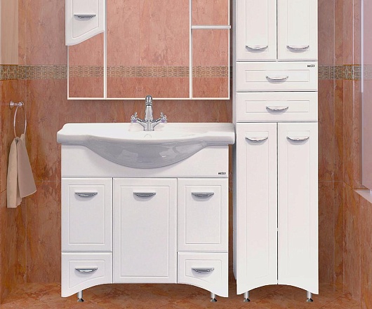 Misty Мебель для ванной Дрея 85 R с б/к – картинка-5