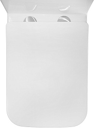 Azario Унитаз-моноблок Avanti AZ-6203 безободковый с бачком с сиденьем микролифт белый – фотография-10