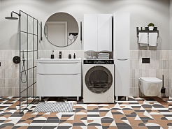 Vivon Шкаф навесной Ostin 60 белый матовый – фотография-5