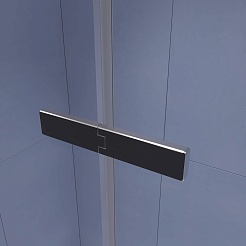 RGW Душевой уголок Stilvoll SV-040 100x90 профиль хром стекло матовое сатинат – фотография-4