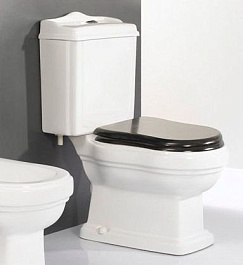 Cezares Крышка-сиденье Laredo CZR-165W с микролифтом, петли хром – фотография-2