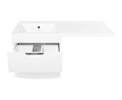 Style Line Тумба с раковиной Жасмин-2 120 L Люкс Plus белый – фотография-5